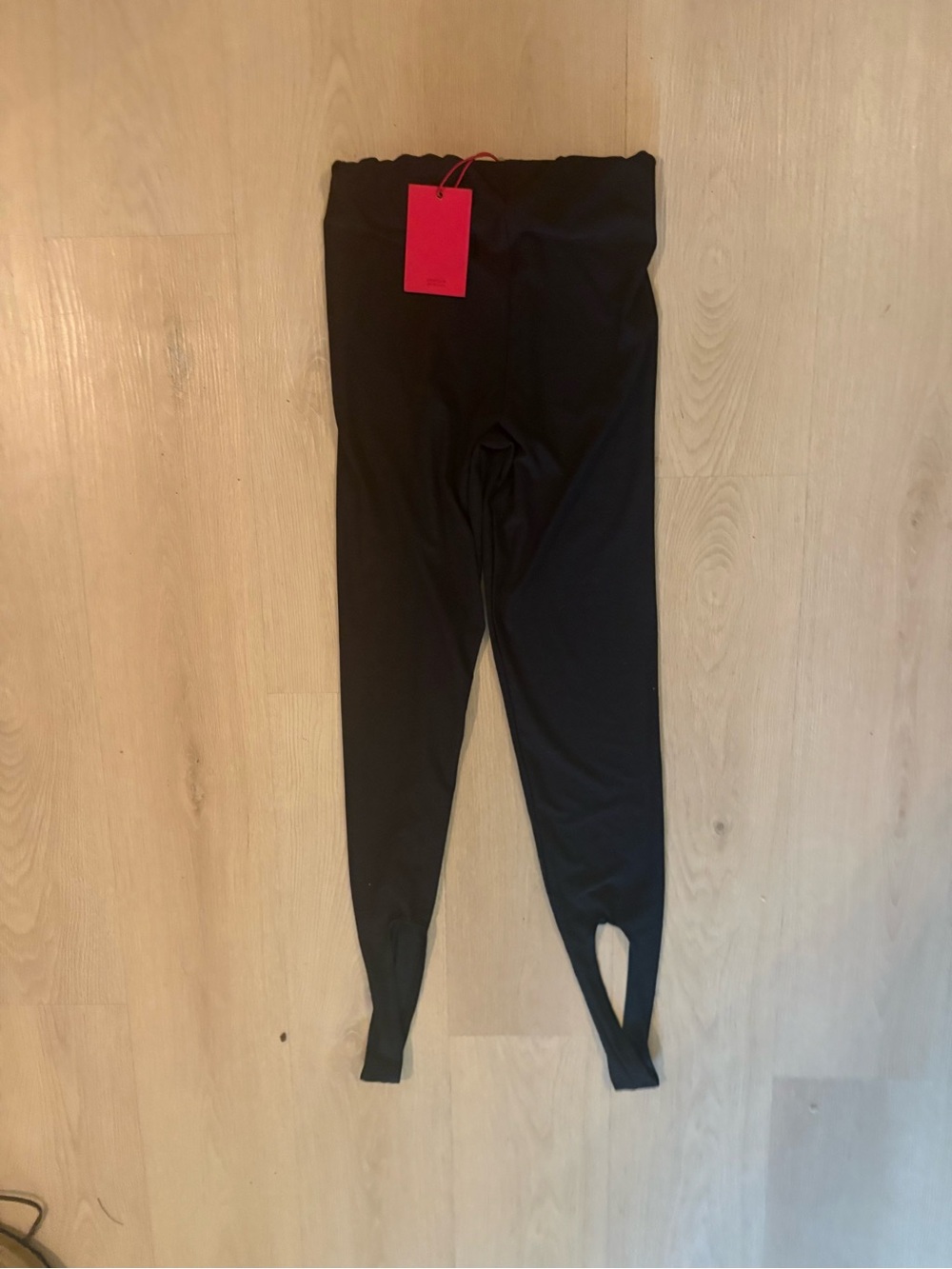 Black Women's Stirrup Leggings - Comfortable Everyday Leggings